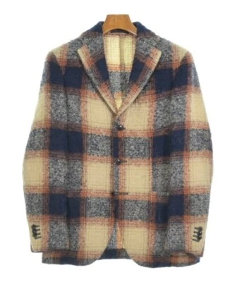 Chaquetas informales THE GIGI beige x azul marino x naranja (ver patrón) 2200545525077 Foto 1 de 4