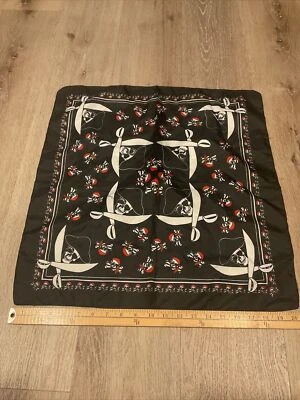 "Pirata - Calavera y huesos cruzados - Bandana o pañuelo - Juegos con disfraces - 20,5"" X 20,5""" Foto 1 de 4