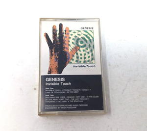 Invisible Touch Genesis Cassette Tape Atlantic 7 81641-4-E Tested Phil Collins