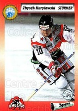1993-94 Swiss HNL #306 Zbysek Kurylowski