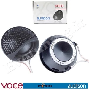 Audison AV 1.1 AV1 Coppia Tweeter Cupola Morbida 28 mm 4Ohm 180W Nuovi - Imagen 1 de 6