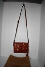 Patricia Nash Corfu Leather Crossbody Bag in Cinnamon #P054353 NWT