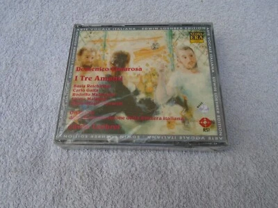 Domenico Cimarosa - I Tre Amanti (Retchitzka) - 2*CD  - New & Sealed - Image 1 of 3
