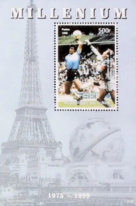 1986 ARGENTINA FOOTBALL WORLD CHAMPION FIFA WORLD CUP 1999 MNH** Sheet LX21 - Imagen 1 de 1