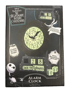 Nightmare Before Christmas Countdown Alarm Clock Disney Paladone Skellington - Picture 1 of 4