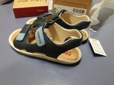 Camper Kids 'Bicho' 80411-004 Boy blue leather Sandals Us 13 /Eu 31 New