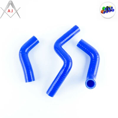 Manguera refrigerante radiador silicona azul para Kawasaki KX85 KX100 2014 2015 2016 2017 Foto 1 de 4