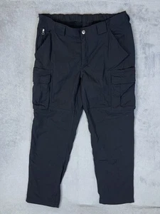 Duluth Hose Herren L x 32 schwarz Gummibund gerade Cargo Nylon Wandern - Bild 1 von 9