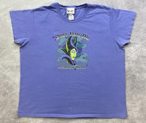 Vintage 90s Walt Disney World Maleficent Villain Shirt Women’s XL - Picture 1 of 6