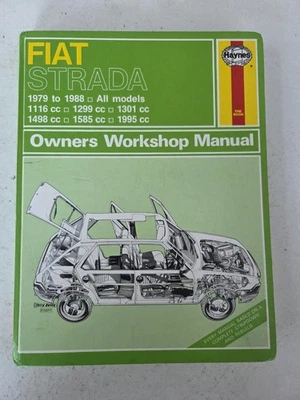 Fiat Strada Haynes Manual 1979 to 1988 Strada Ritmo 105TC Abarth 130 TC - Image 1 of 4