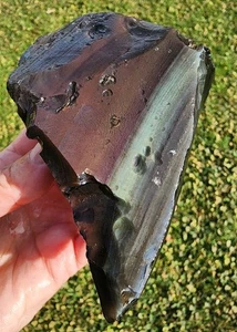 Rainbow Obsidian Rough California 387.6 grams. - Picture 1 of 6