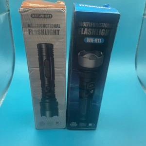 Multifunctional Flashlight 1 XAT-WH911 Flashlight And 1 WH-911 Flashlight - Picture 1 of 5