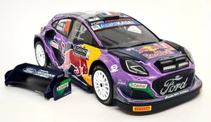 Solido 1/18 Ford Puma Rally1 Hybrid Monte Carlo Rally 2002 FAULTS model car - Picture 1 of 12
