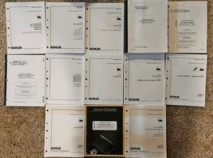 Kohler Standby Generator Sets Service Manual Lot John Deere Schematic Wire Diagr - Picture 1 of 1