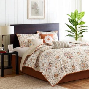 Juego de edredones impresos de 6 piezas Madison Park Tissa con almohadas - Imagen 1 de 6
