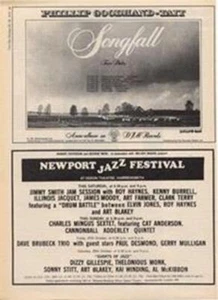 Phillip Goodhand-Tait Songfall LP Tour advert Time Out cutting 1972 - Foto 1 di 1