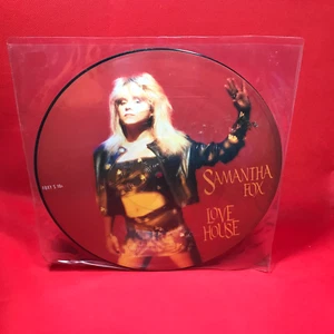 SAMANTHA FOX Love House 1988 UK 3-track 12" vinyl Picture Disc single Sam - Picture 1 of 2