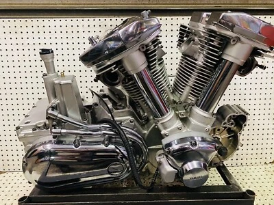 Yamaha Road Star 1600 2003 montaje de motor de repuesto 20.603 millas #82622 Foto 1 de 4