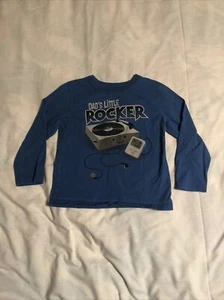Circo Toddlers Long Sleeve Dad’s Little Rocker Size 5 T - Picture 1 of 8