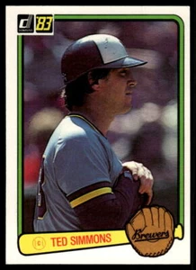 1983 Donruss #332 Ted Simmons - Picture 1 of 2