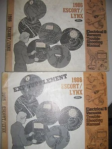1986 Escort Lynx Electrical & Vacuum Troubleshooting Manual - Picture 1 of 1