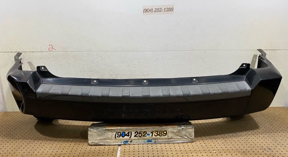 Parachoques trasero Jeep Patriot 2007 2008 2009 2010 Foto 1 de 4