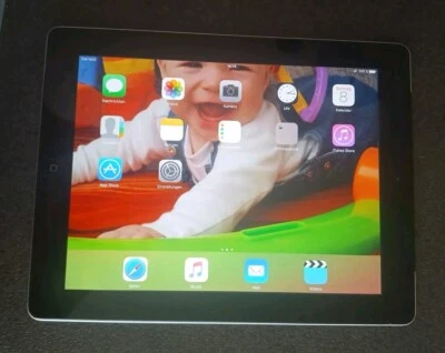 Apple iPad 4 Tablet 9.7 Zoll 32GB WiFi + LTE schwarz  - MD523FD/A  - Bild 1 von 4