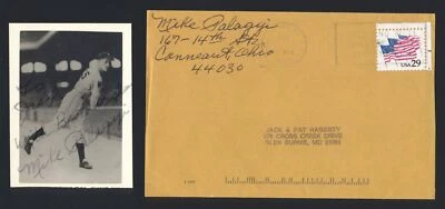 MIKE PALAGYI 1939 Washington Senators SIGNED Photo (d.2013) - Image 1 of 3