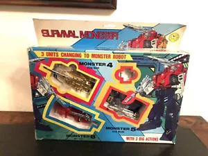 R1 Vintage Suevival Monster Robot Transformers Ko Tank Jeep - Imagen 1 de 7