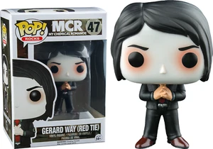 FIGURA DE VINILO FUNKO POP ROCKS MCR MY CHEMICAL ROMANCE #47 GERARD WAY (CORBATA ROJA) 🌵 - Imagen 1 de 13