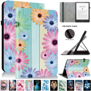 Für Amazon Kindle Paperwhite 11/12th Gen 2024 6.8" 7" Flip Leder Case Abdeckung - Afbeelding 1 van 47