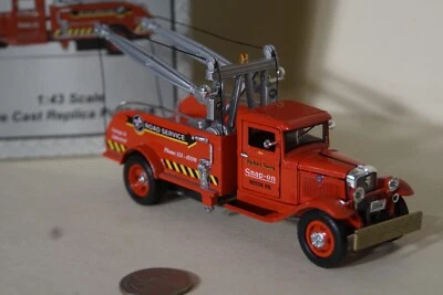 1/43 Snap-on Diecast  1934 Ford Tow Truck In original tin socket box - Image 1 of 2