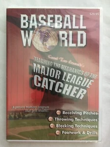 Baseball World Coach Tom Emanski's Teaching Mechanics Major League Catcher DVD N - Picture 1 of 1