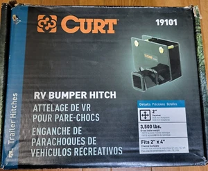 Curt RV Bumper Hitch  Receiver Fits 2" x 4" Bumper Beams  19101 - Picture 1 of 5