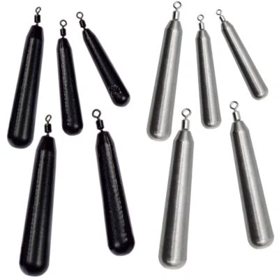 Drop Shot Stiftblei 5 Stück Free Rig Angelblei lang Stab Raubfisch Blei Stabblei - Bild 1 von 3