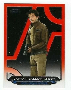 STAR WARS GALACTIC FILES ORANGE PARALLEL RO-2 CAPTAIN CASSIAN ANDOR - Picture 1 of 1