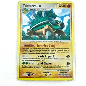 Pokémon TCG Torterra Stormfront 11 Reverse Holo Holo Rare - Picture 1 of 4