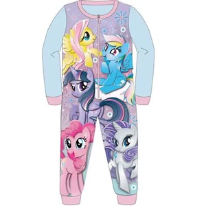 MY LITTLE PONY GIRLS ALL IN ONE FLEECE PYJAMAS WARM AGES 4/5 5/6 7/8 9/10 YEARS - Picture 1 of 5