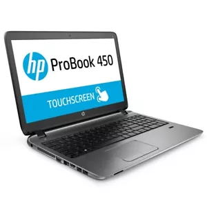 TOUCHSCREEN HP 450 15" LAPTOP INTEL I3 500GB STORAGE 8GB RAM WEBCAM WINDOWS 11 - Picture 1 of 7