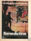 1972 Print Ad Of Benedictine After Coffee Liquor Julius Wile La Grande Liqueur