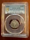 ITALY/ITALIAN STATES PAPAL  1778  5 BOLOGNINI SILVER COIN, PCGS CERTIFIED AU58