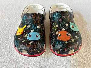 I Conic Crocs Comfort 2025 Pokemon Colorful Youth Boys Size 13 Multi-Color - Picture 1 of 16