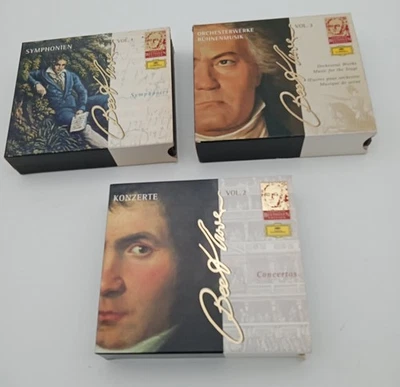 Complete Beethoven Edition (3 ) Vol. 1, 2, 3, Deutsche Grammophon  (15 CD set) Foto 1 de 4