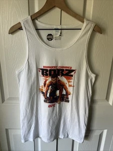 Herren Khamzat Chimaev MMA Borz UFC Grafik Tank Top Shirt Gr. Small - Bild 1 von 5