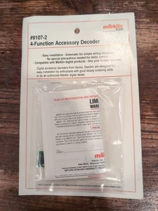 Marklin 9107-2 4-Function Accessory Decoder NIP - Picture 1 of 4