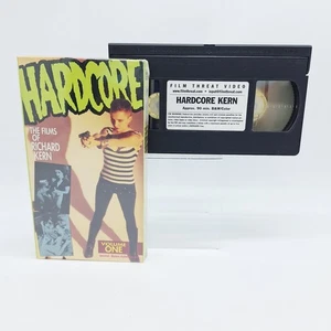 VHS Hardcore Vol. 2 Films Of Richard Kern Unrated 6 Short Films Still in Plastic - Picture 1 of 10