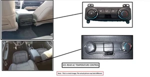 Rear HEATER CLIMATE TEMPERATURE CONTROL 2015-2020 TOYOTA SIENNA - Picture 1 of 8