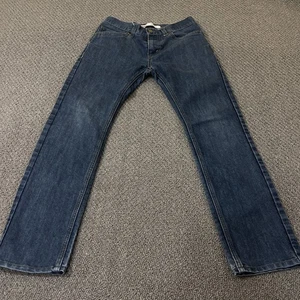 Levis 511 Jeans Mens 28x28 Blue Slim Fit Tapered Leg Denim Stretch Youth Teen - Picture 1 of 6