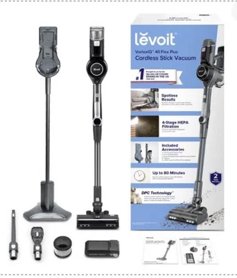 Aspiradora con varilla inalámbrica Levoit VortexIQ 40 Flex Plus NUEVA sellada Foto 1 de 4