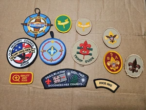 Vintage BSA Boy Scouts Lot of 12x Badges Patches - Picture 1 of 9